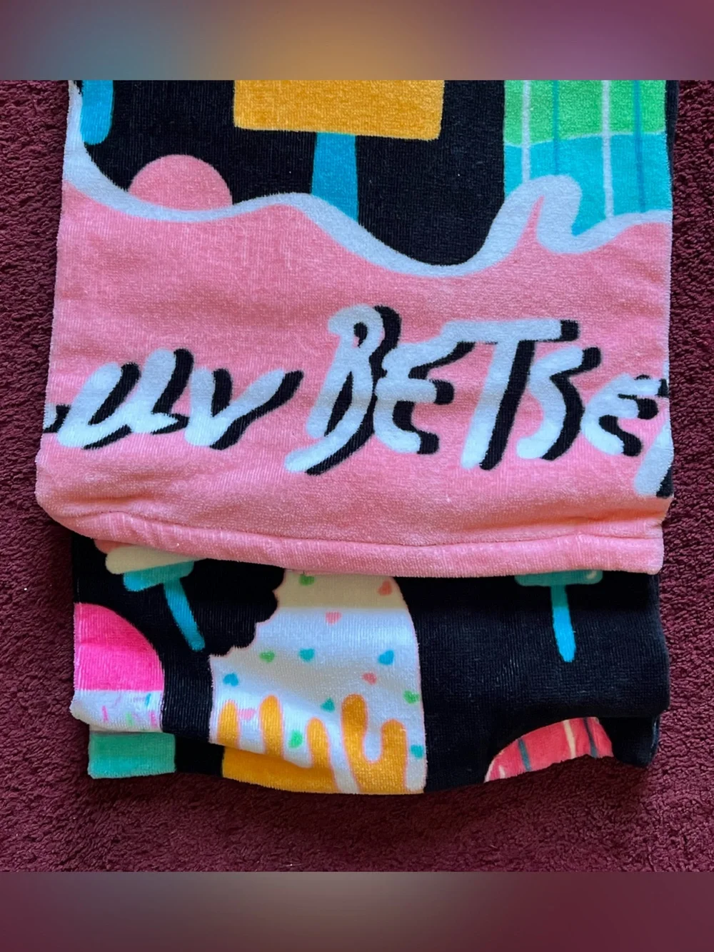 Betsey Johnson Cool Treats Beach Towel